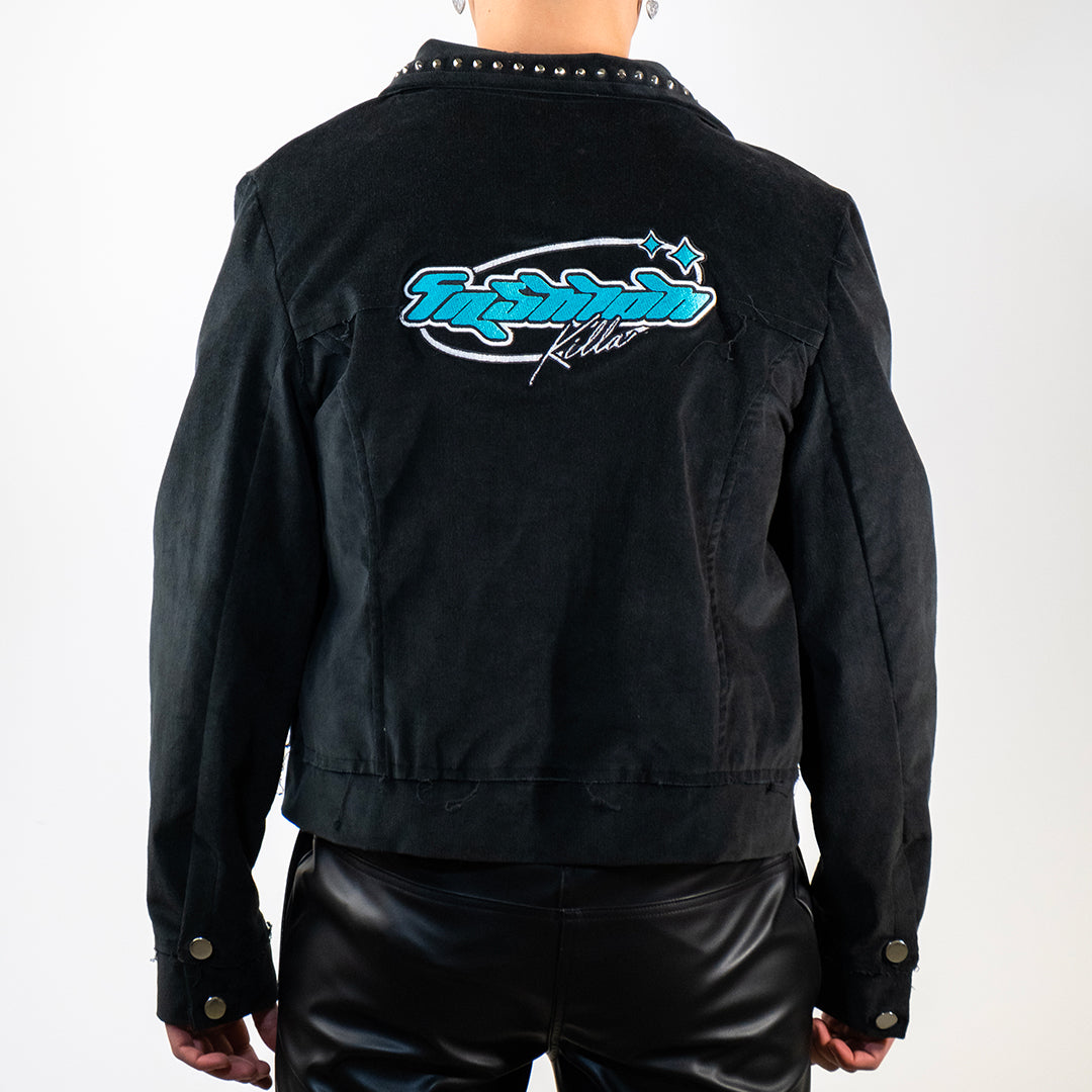 VELVET JACKET KPOP BLACK