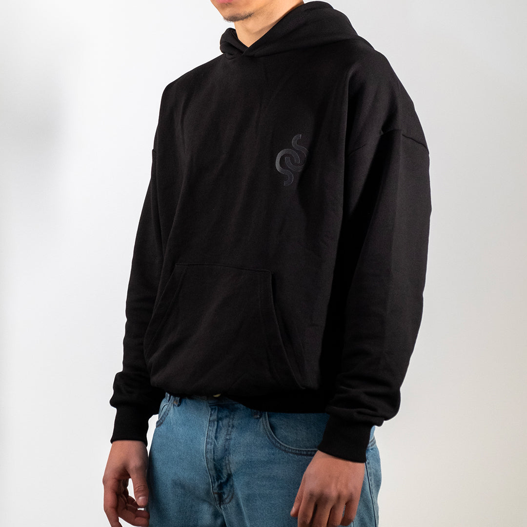 BOXY HOODIE FASHIONKILLA BLACK