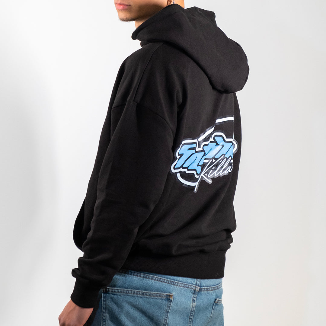 BOXY HOODIE FASHIONKILLA BLACK