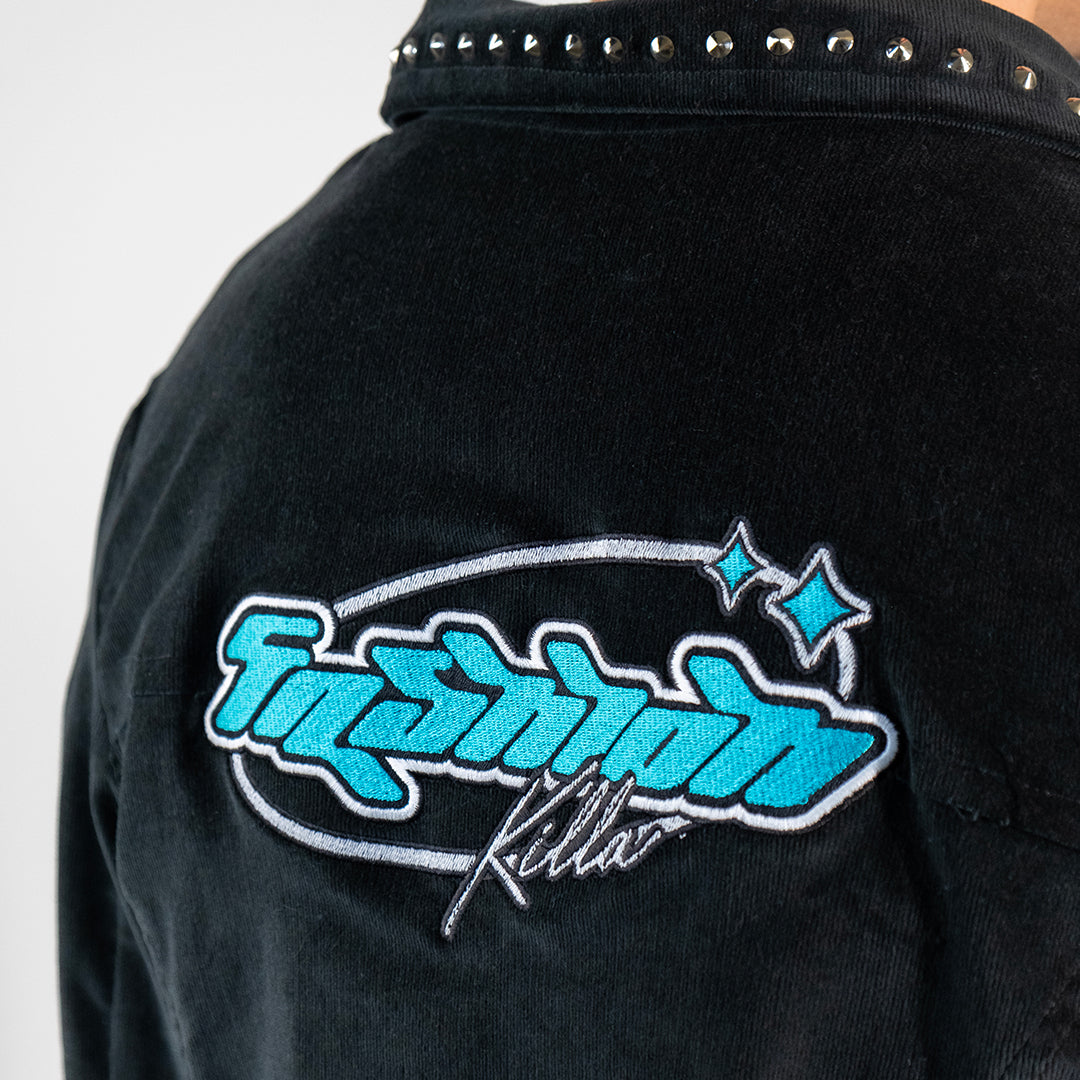 VELVET JACKET KPOP BLACK