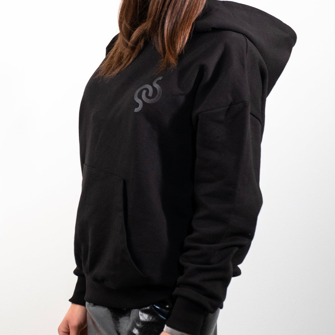BOXY HOODIE FASHIONKILLA BLACK